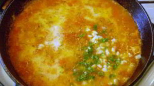 гречка под соусом