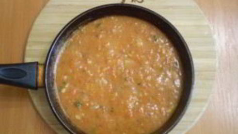 гречка под соусом