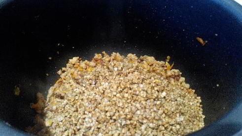 гречка с фаршем в мультиварке