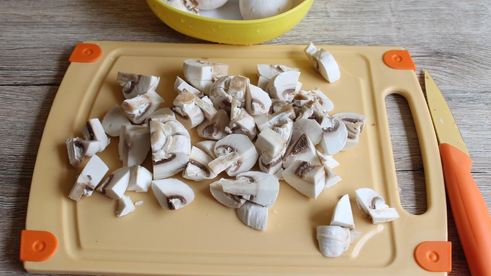 гречка с грибами и луком в мультиварке