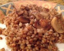 Гречка с грибами в мультиварке