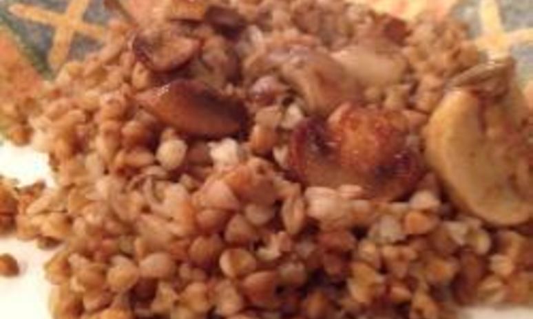 Рецепт гречки с грибами в мультиварке