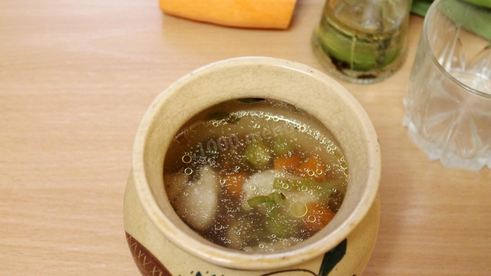 гречка с курицей в горшочке