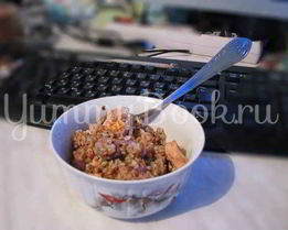 Гречка с курицей