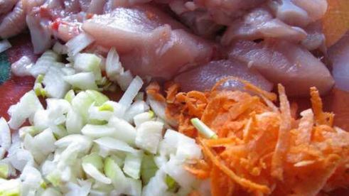 гречка с курицей