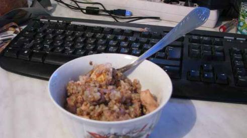 гречка с курицей