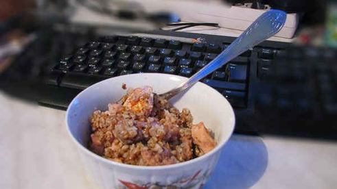 гречка с курицей