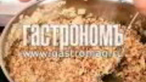 гречка с лососем