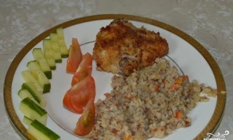 Рецепт гречки с луком и морковью