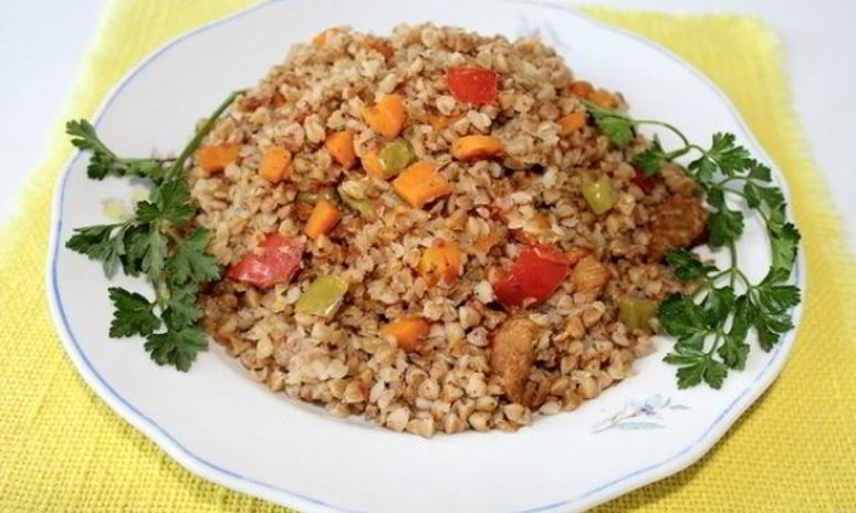 Рецепт гречки с мясом в духовке