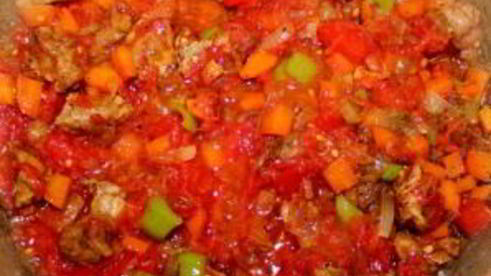 гречка с мясом в духовке