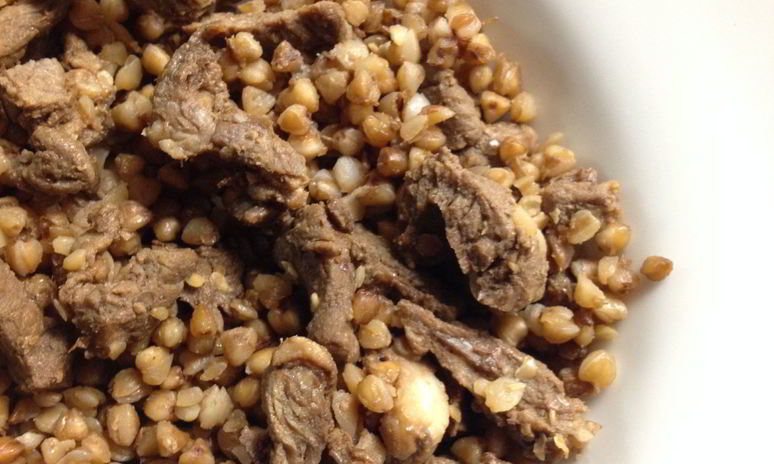 Рецепт гречки с мясом
