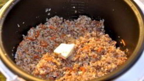 гречка с тушенкой в мультиварке