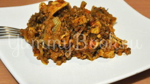 гречневая каша с курицей