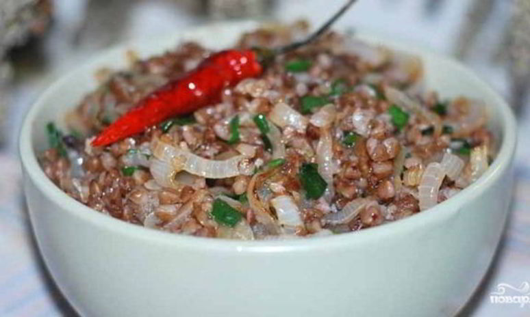 Рецепт гречневой каши с овощами