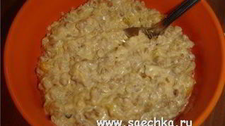 Гречневая каша с тыквой