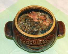 Гречневая каша в горшочке