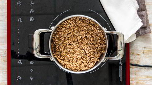 гречневая сладкая каша с бананами