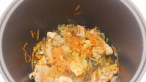 каша гречневая со свининой