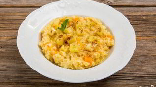 Каша из булгура на молоке