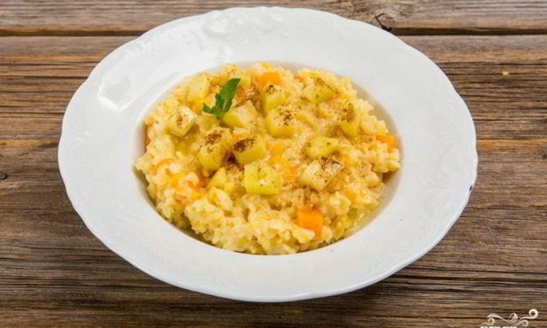 Рецепт каши из булгура на молоке