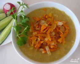 Каша из красной чечевицы