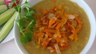 Каша из красной чечевицы