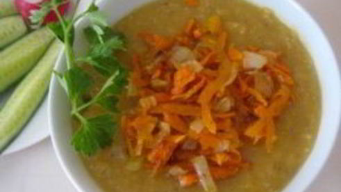 каша из красной чечевицы