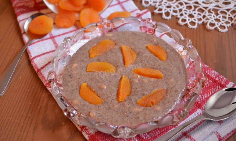 Рецепт каши из льняной муки