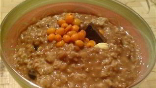 Каша из проросшей пшеницы