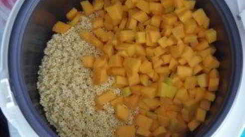 каша из тыквы с пшеном на молоке