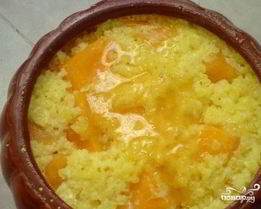 Каша из тыквы в духовке