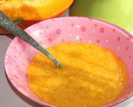 Каша из тыквы