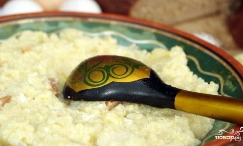 Рецепт каши на костре