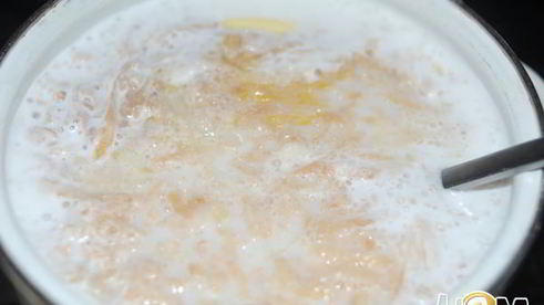 каша овсяная с яблоком и бананом