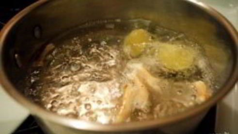 каша с куриной грудкой