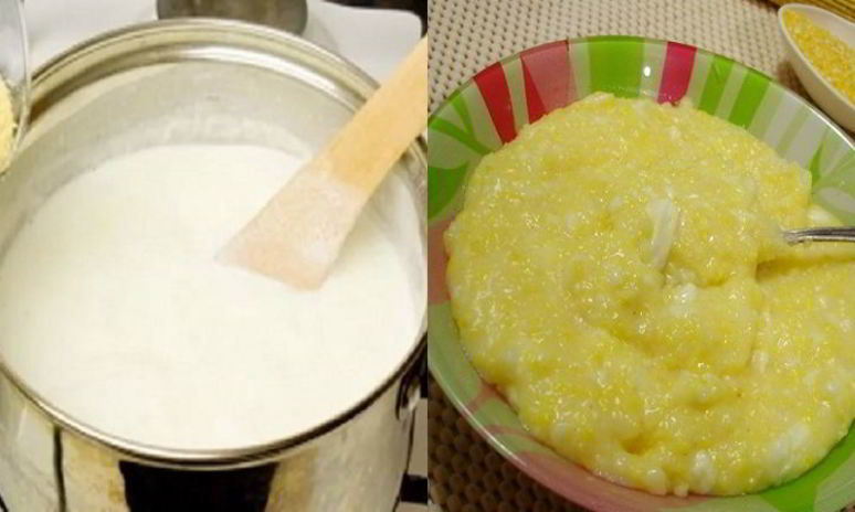 Рецепт кукурузной каши на молоке