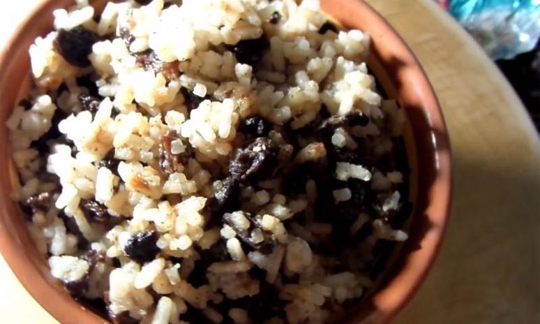 Рецепт кутьи поминальной с изюмом из риса на поминки