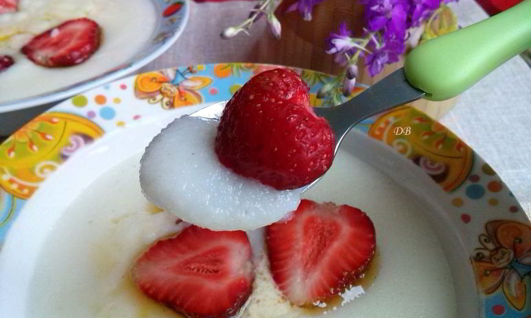 Рецепт манной каши на молоке