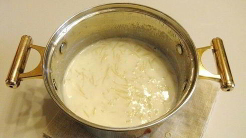 молочная каша с вермишелью