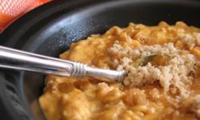 Рецепт овсяной каши с тыквенным пюре в микроволновке