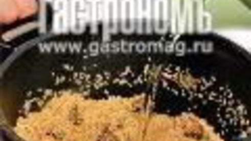 пшеничная каша с бараниной