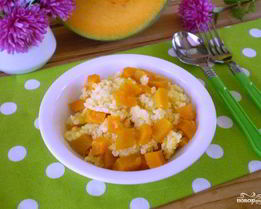 Пшенная каша с тыквой в мультиварке