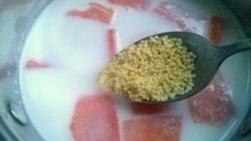 пшенная каша с тыквой