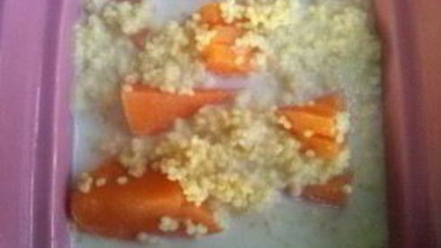 пшенная каша с тыквой