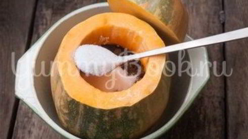 пшенная каша в тыкве