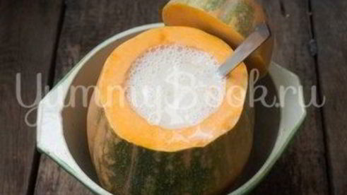 пшенная каша в тыкве