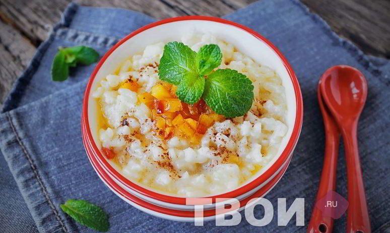 Рецепт рисовой каши на молоке