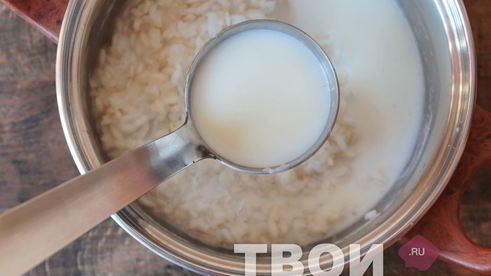 рисовая каша на молоке