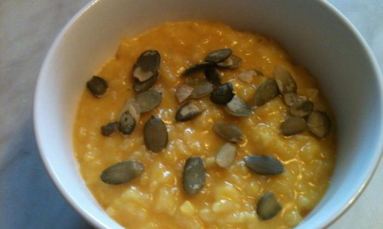 Рецепт рисовой каши с тыквой